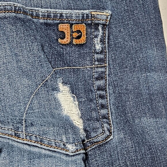 Joes Ex Lover Jeans Womens Size 32 Waist Straight Leg High Waist Denim Pants - Picture 6 of 9